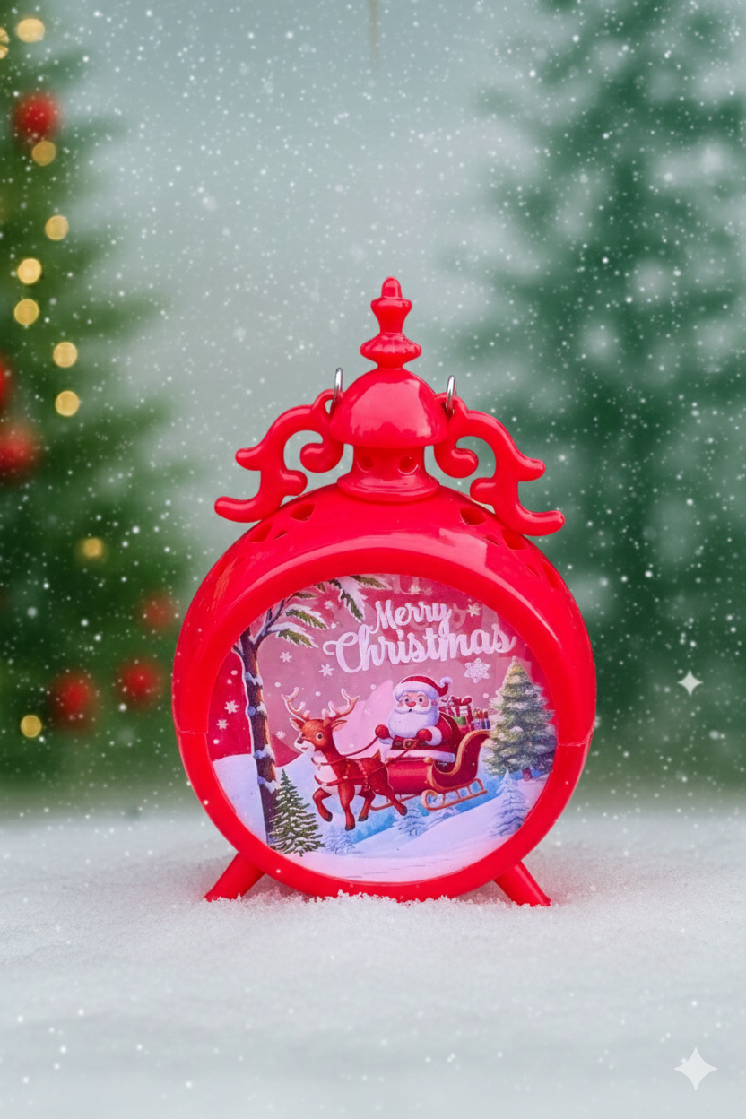 Ceas Decorativ „Merry Christmas” – Ornament Festiv de Sărbători