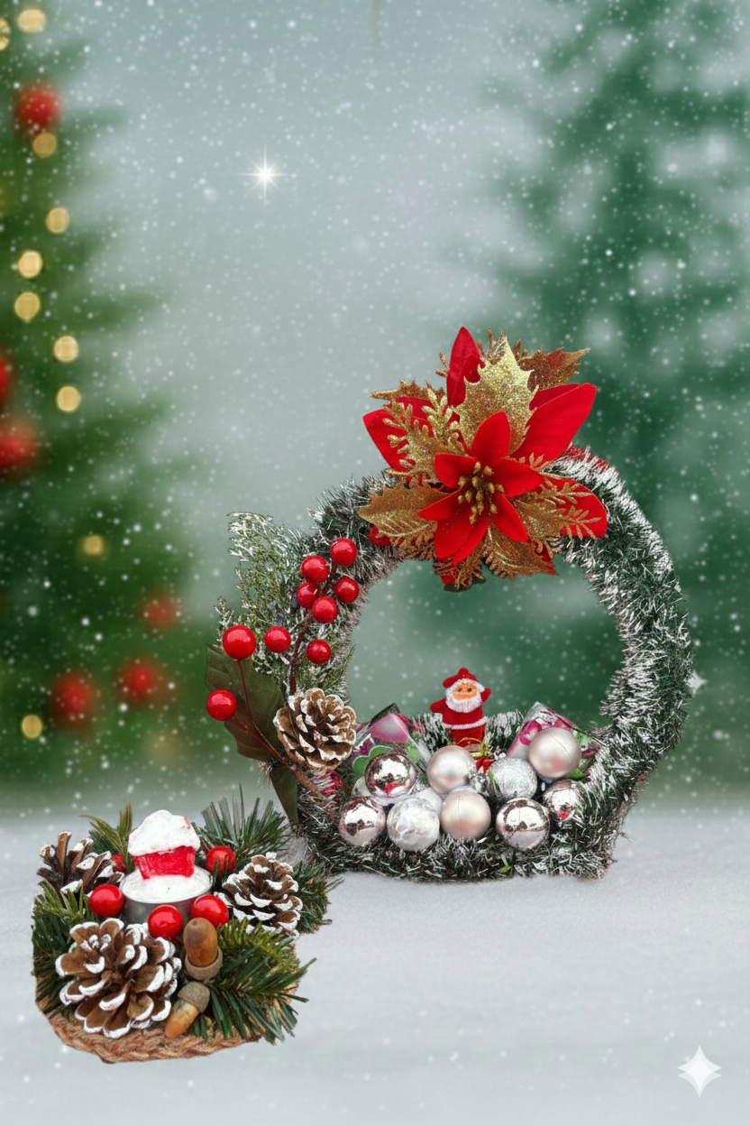 OFERTĂ SPECIALĂ – Set Decoruri de Crăciun Magic Winter Duo